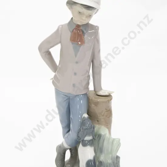 Nao Figure of Boy with Dog