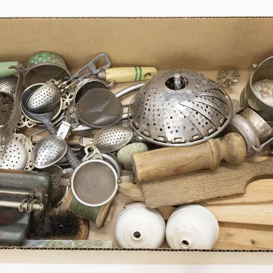 Box of Vintage Kitchenalia