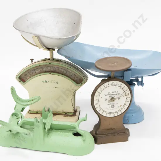 Four Vintage Scales