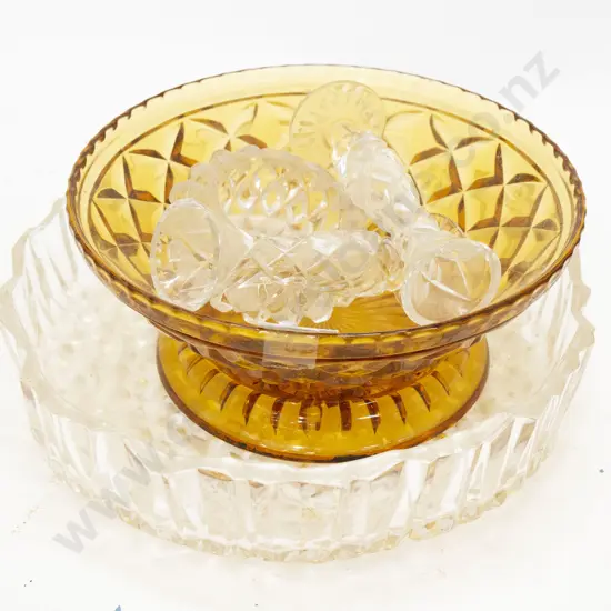 Small Selection of Vintage Glassware (5)