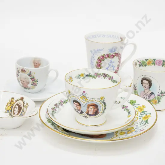 Six Royal Commemorative Pieces