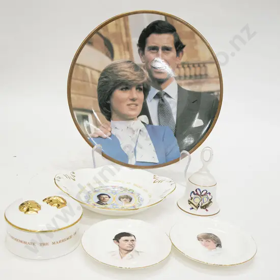 Six Royal Commemorative Pieces