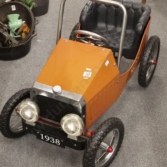 Replica 1938 Vintage Pedal Car