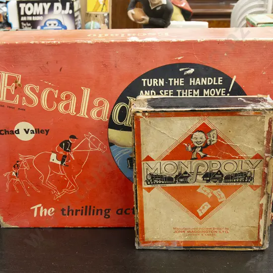 Vintage Monopoly and Escaladro
