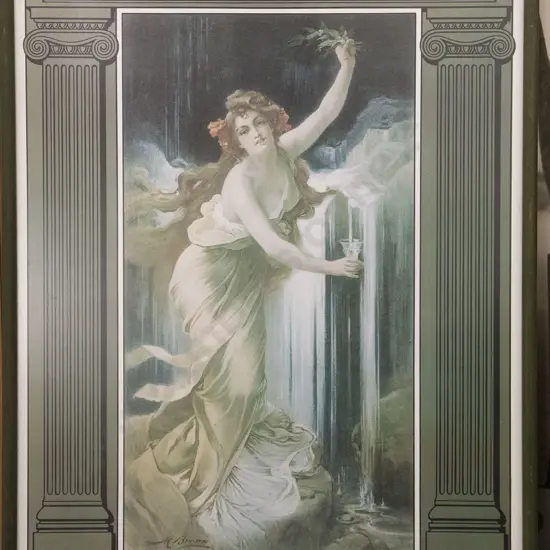 Three Assorted Framed Art Works