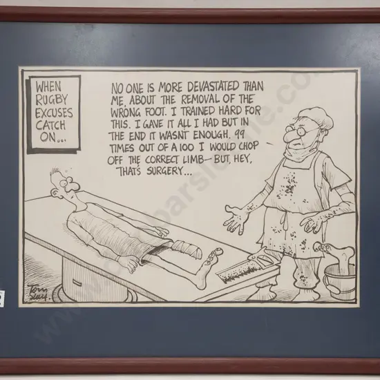 Tom Scott Original Cartoon