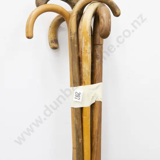 Seven Walking Sticks