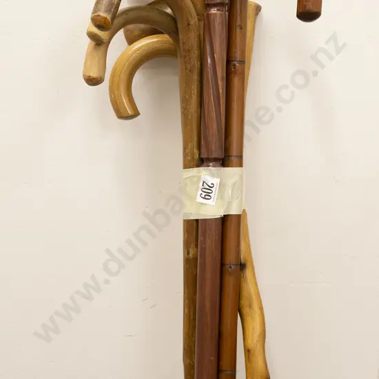 Seven Walking Sticks
