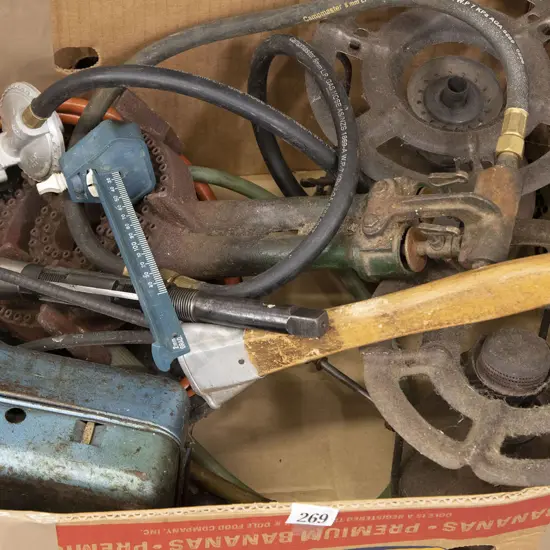 Three Vintage Burners and Portable Camp Stove