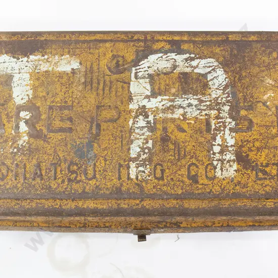 Vintage Komatsu Spare Parts Box