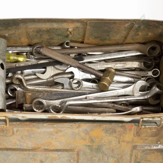 Collection Mainly Ring Spanners and Crescents