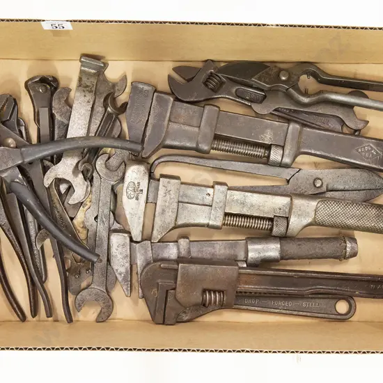 Assortment of Steel Wrenches