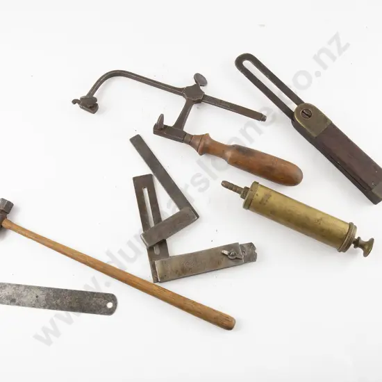 Four Inch Steel Ruler By J Rabone & Sons