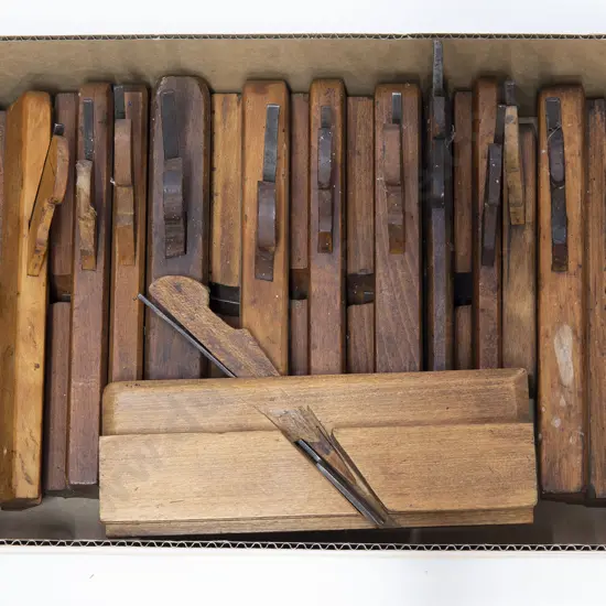 Collection Wooden Moulding Planes (15)