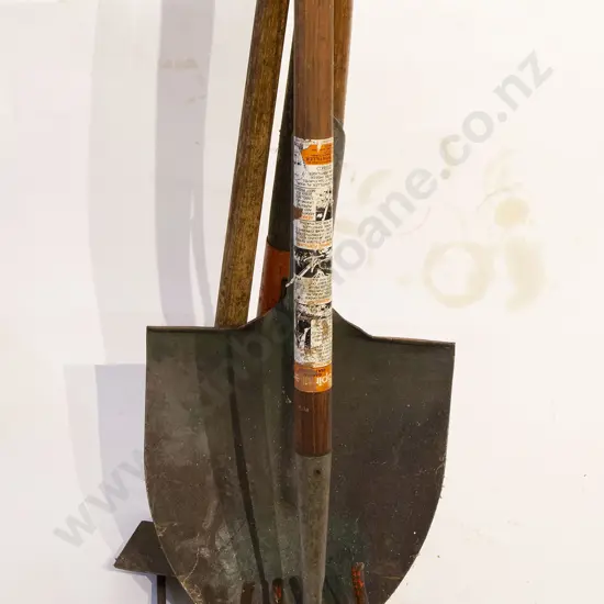 Four Various Long Handled Garden Tools