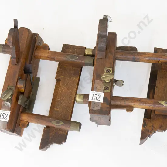 Two Wooden Plow Planes