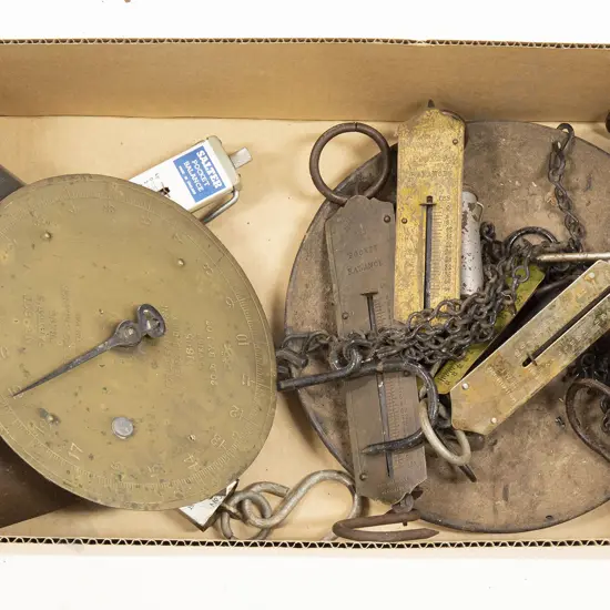 Collection Salter Pocket Balance Scales and Larger