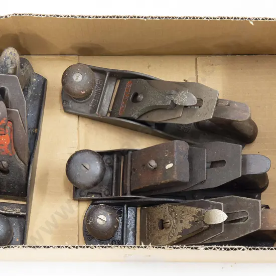 Four Various Woodworking Planes