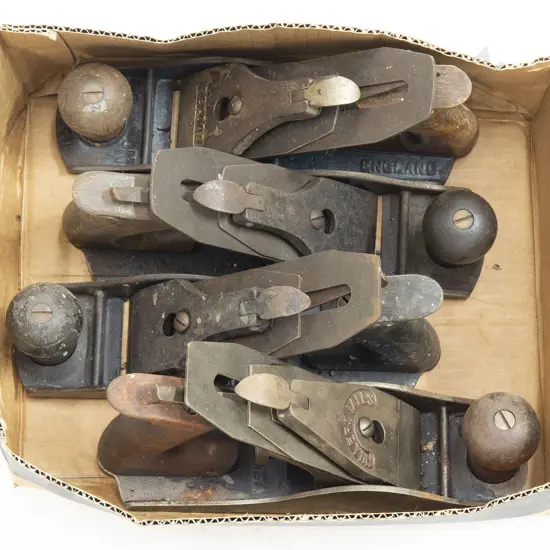 Four Assorted Woodworking Planes