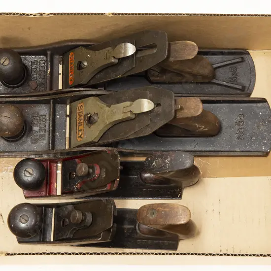 Four Assorted Woodworking Planes