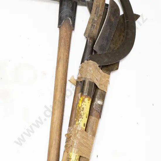 Five Garden Cutters and Pick