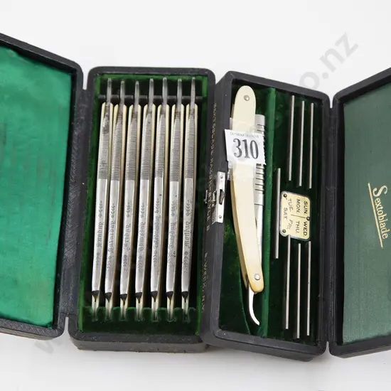 Two Sets original Boxed Cut Throat Razors