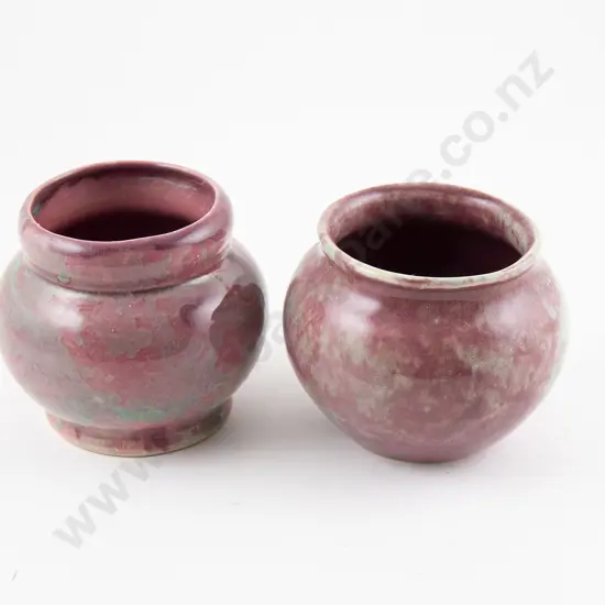 Two Crown Lynn Vases