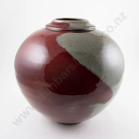 Unknown Large Squat Ovoid Vase - possible Nicholas Brandon