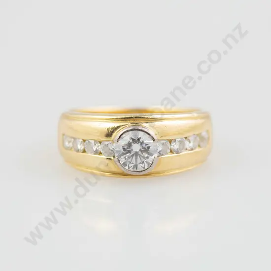 18ct Solitaire Diamond Ring