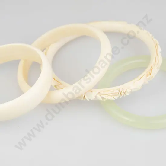 Two Ivory Bangles