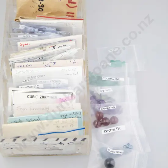 Large Collection and Variety Unmounted Gem Stones