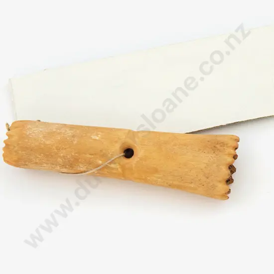 C18/19th Bone Puhoro (pendant toggle)