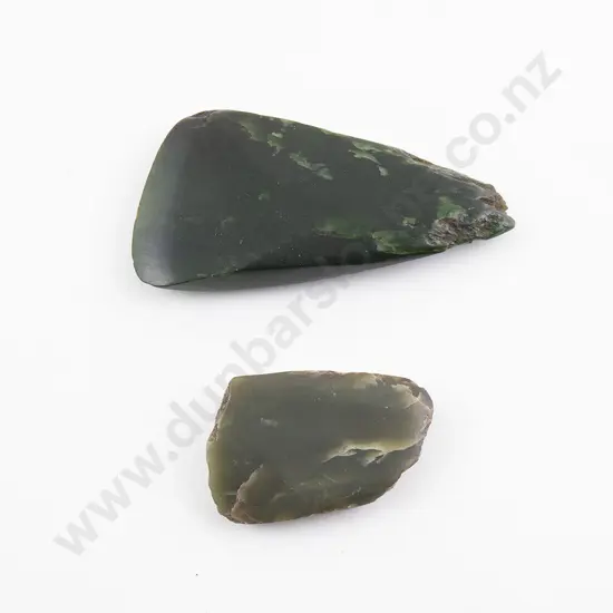 Two Pounamu Toki/Adze (Y-Number Pending)