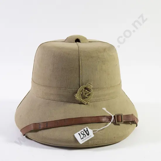 NZ WWII Pith Sun Helmet