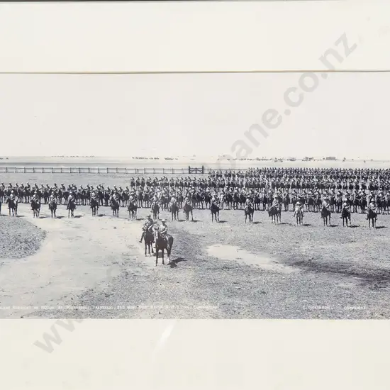 Framed NZ WWI Photograph
