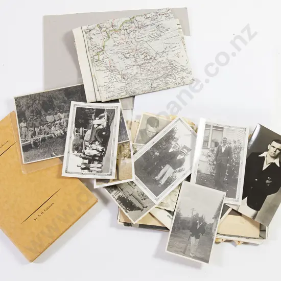 Collection Pertaining to W.N.Carson (Bill) WWII War Hero and Sportsman