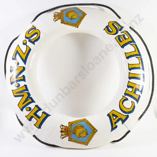 Refurbished Life-Ring From HMNZS Achilles