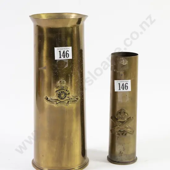Two WWII Shell Casings