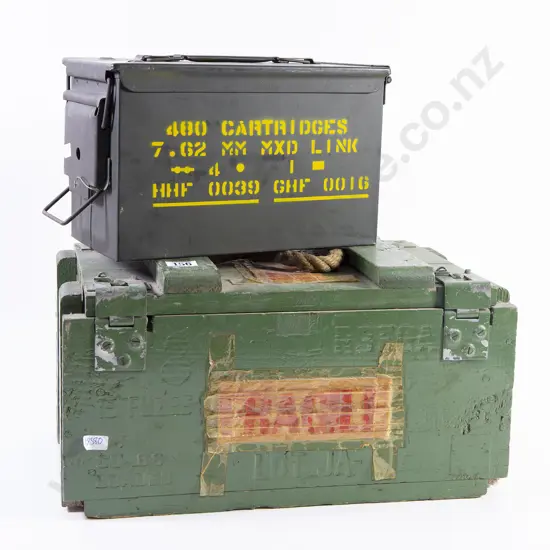 WWI Wooded Detonation Fuzes Box