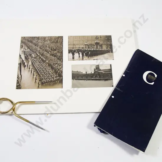 Collection of; brass map reading dividers