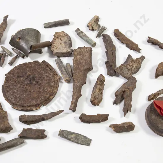 WWII Northern African Desert Shrapnel