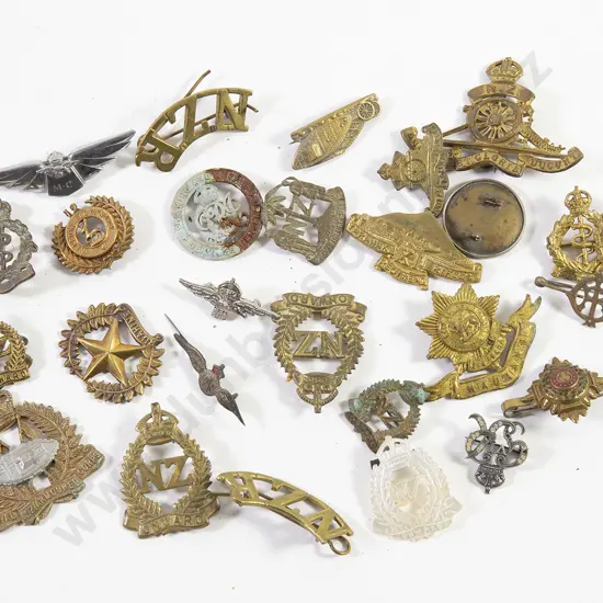 Collection Mainly NZ Regimental Badges
