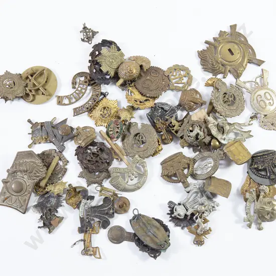 Collection Mainly British Regimental Badges