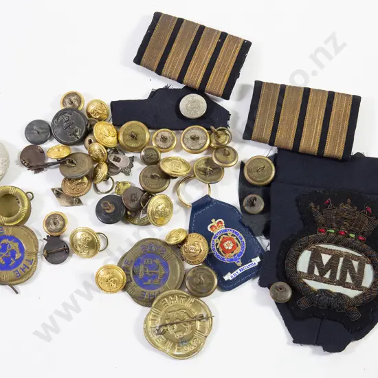 Collection Mainly British Naval Insignia