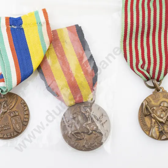 Italy WWII Three Military Medals
