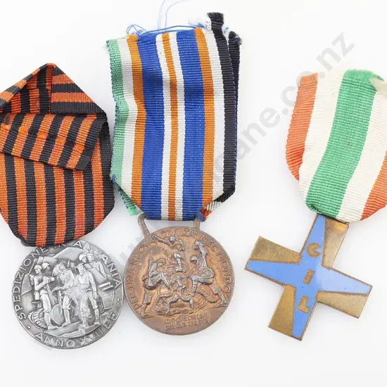 Italy WWII Three Military Medals