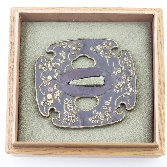 Japanese Edo Period Tachi Tsuba