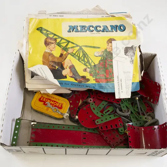 Small Qty Vintage Meccano