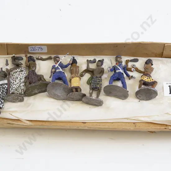 Made in NZ HM Nine Maori Wars Figures