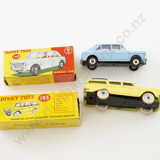 Boxed Dinky 193 and 140